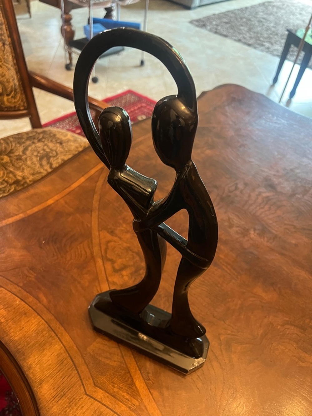 Vintage Sarsaparilla Abstract Embrace Sculpture - Picture 6 of 9